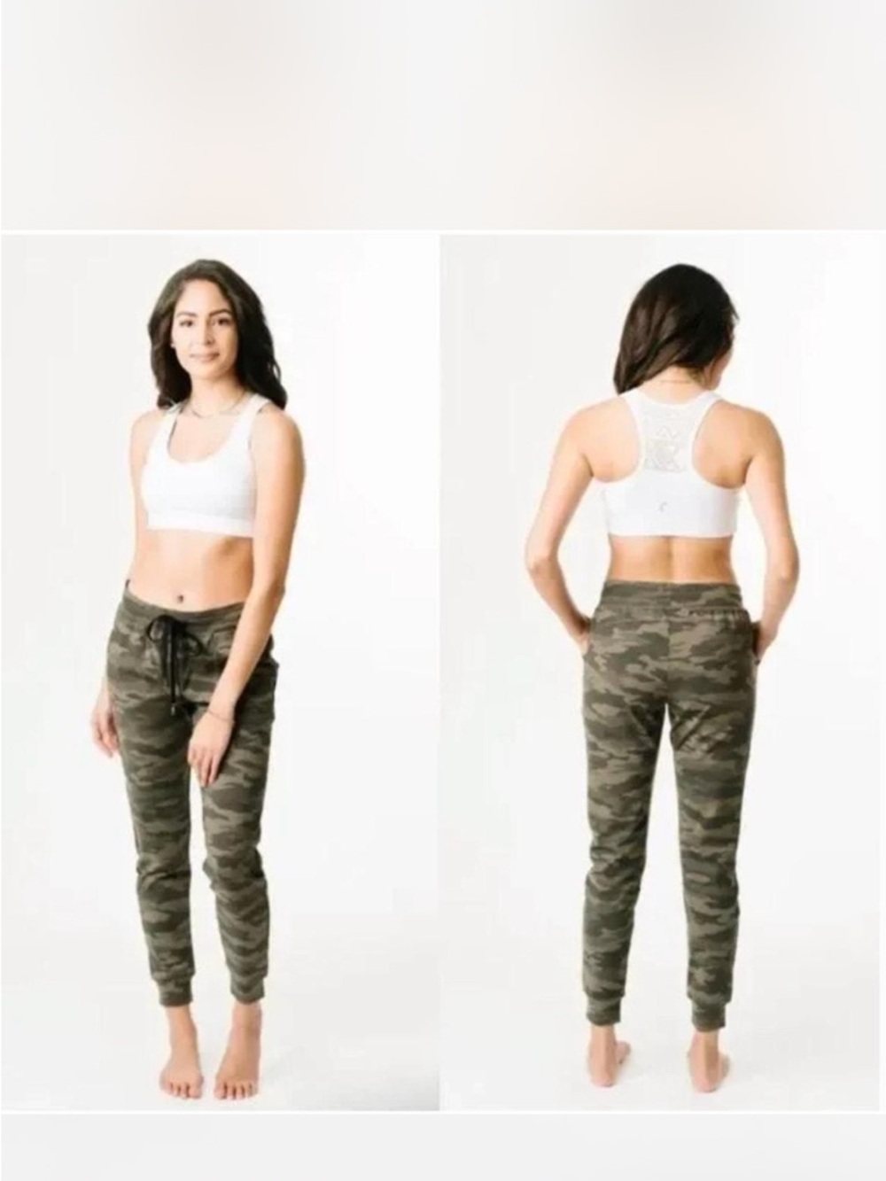 Zyia women’s camo joggers yoga activewear size XL